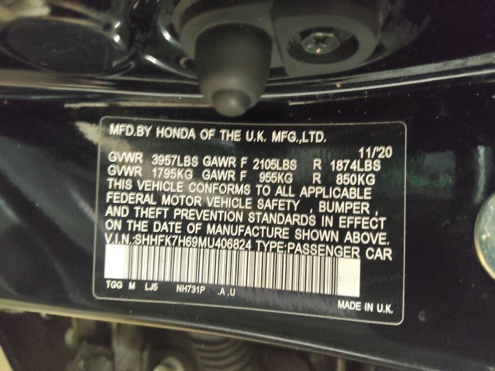 2021 Honda Civic in Lubbock, TX 79424 - 18144873 33