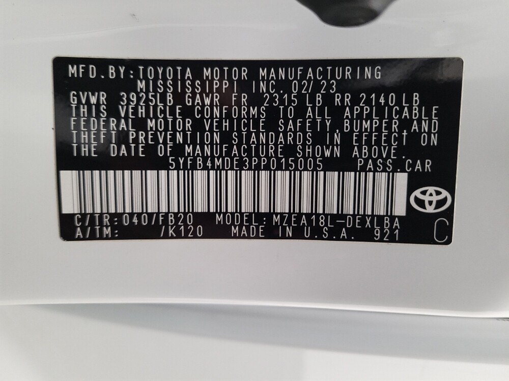 2023 Toyota Corolla in Montclair, CA 91763 - 18144937 33