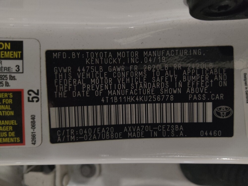 2019 Toyota Camry in Plano, TX 75074 - 18144971 33