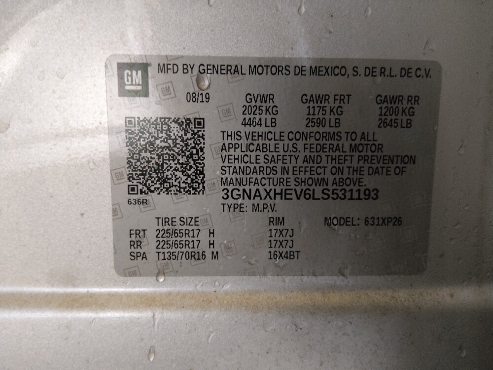2020 Chevrolet Equinox in Baton Rouge, LA 70816 - 18144979 33