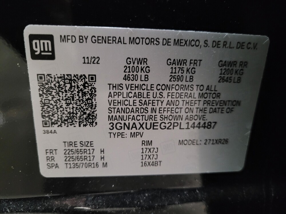 2023 Chevrolet Equinox in Williamstown, NJ 8094 - 18144991 33
