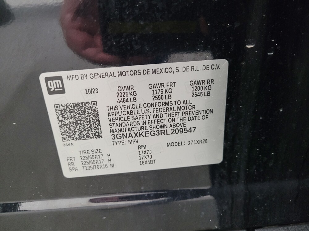 2024 Chevrolet Equinox in Eastpointe, MI 48021 - 18145001 33