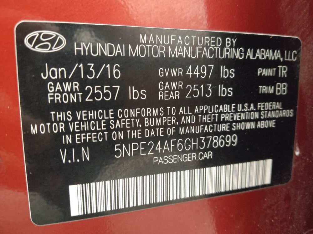 2016 Hyundai Sonata in Live Oak, TX 78233 - 18145020 33