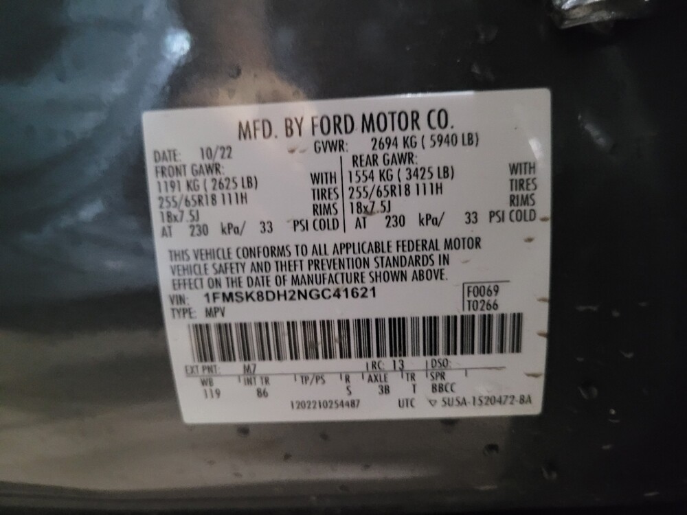 2022 Ford Explorer in Woodbridge, VA 22191 - 18145041 33