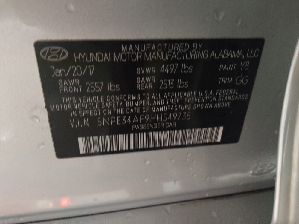 2017 Hyundai Sonata in Knoxville, TN 37923 - 18145049 33