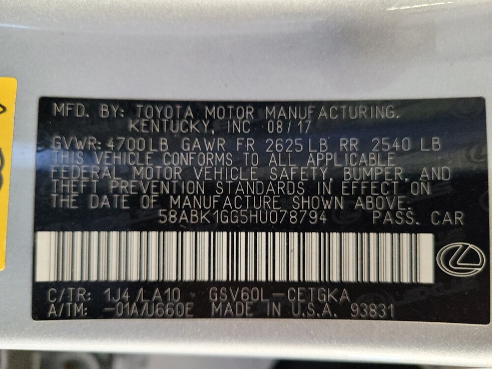 2017 Lexus ES 350 in Tampa, FL 33612 - 18145095 33