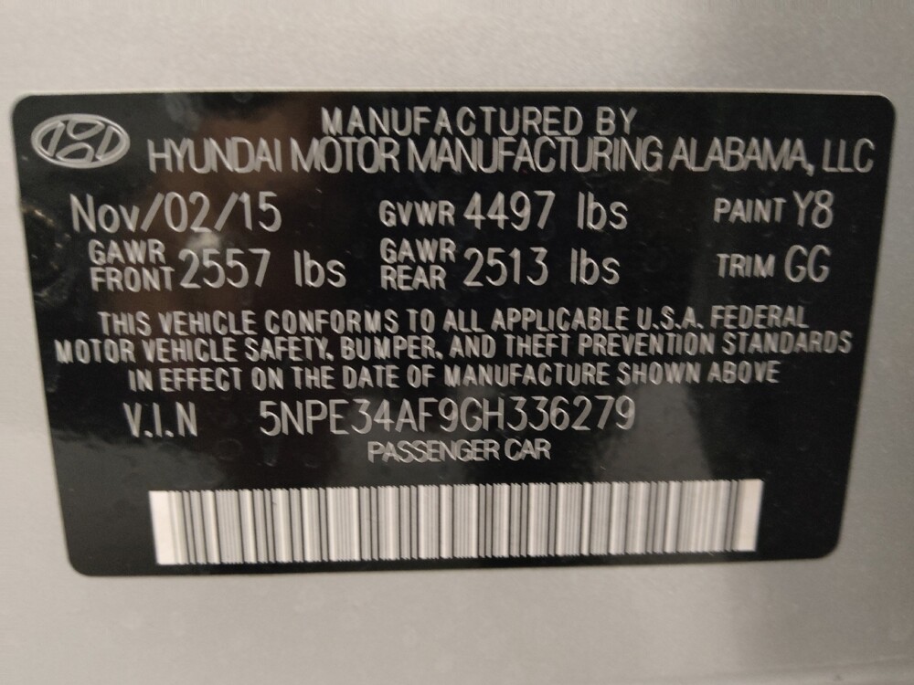 2016 Hyundai Sonata in Salem, VA 24153 - 18145114 33