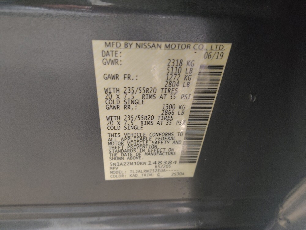 2019 Nissan Murano in Chattanooga, TN 37421 - 18145147 33