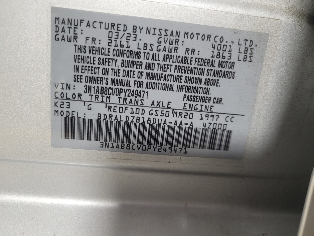 2023 Nissan Sentra in Augusta, GA 30907 - 18145185 33