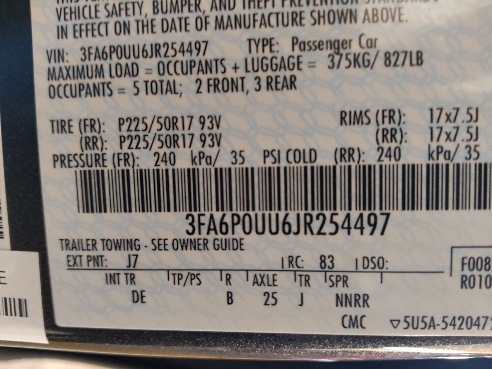 2018 Ford Fusion in Morrow, GA 30260 - 18145191 33