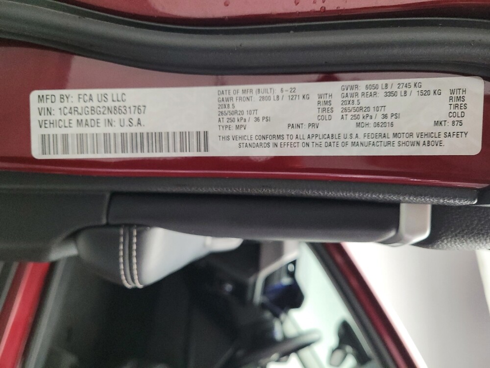 2022 Jeep Grand Cherokee in Downey, CA 90241 - 18145193 33