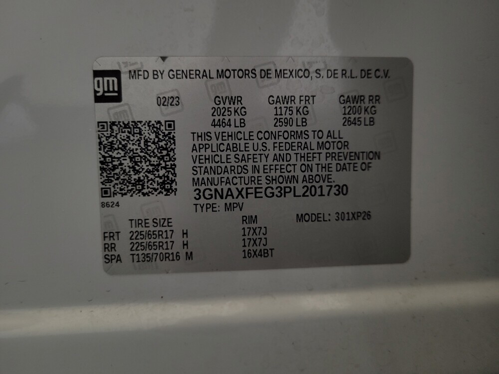 2023 Chevrolet Equinox in Las Vegas, NV 89104 - 18145197 33