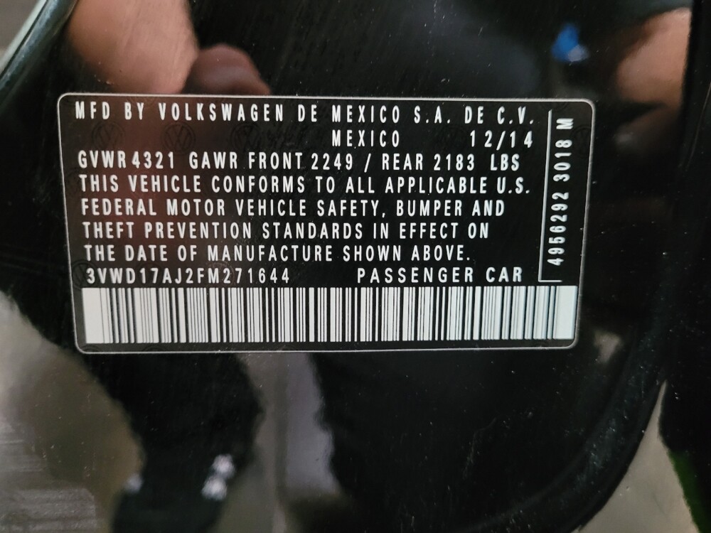 2015 Volkswagen Jetta in El Cajon, CA 92020 - 18145241 33
