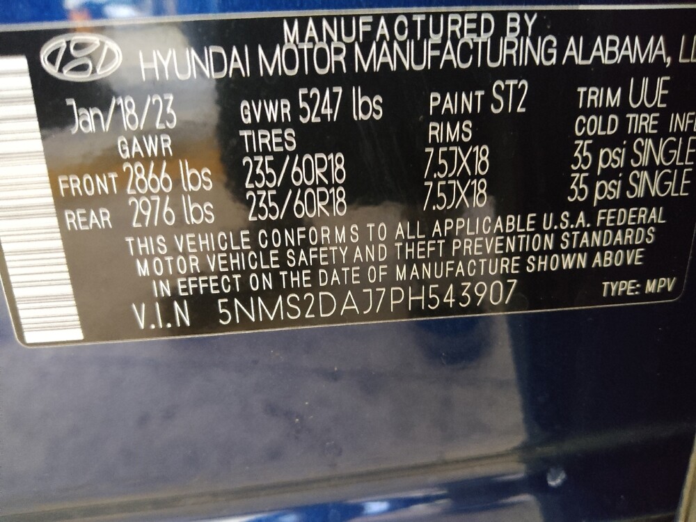 2023 Hyundai Santa Fe in Athens, GA 30606 - 18145255 33