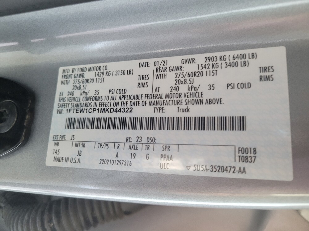 2021 Ford F150 in Chattanooga, TN 37421 - 18145260 33
