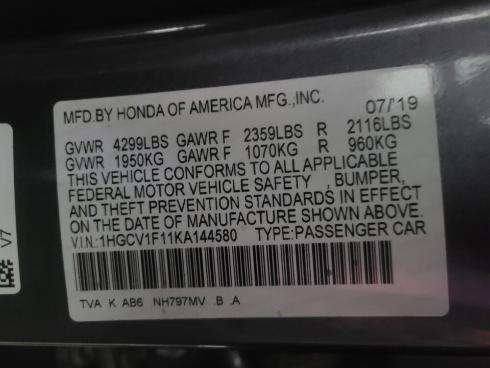 2019 Honda Accord in Duluth, GA 30096 - 18145267 33
