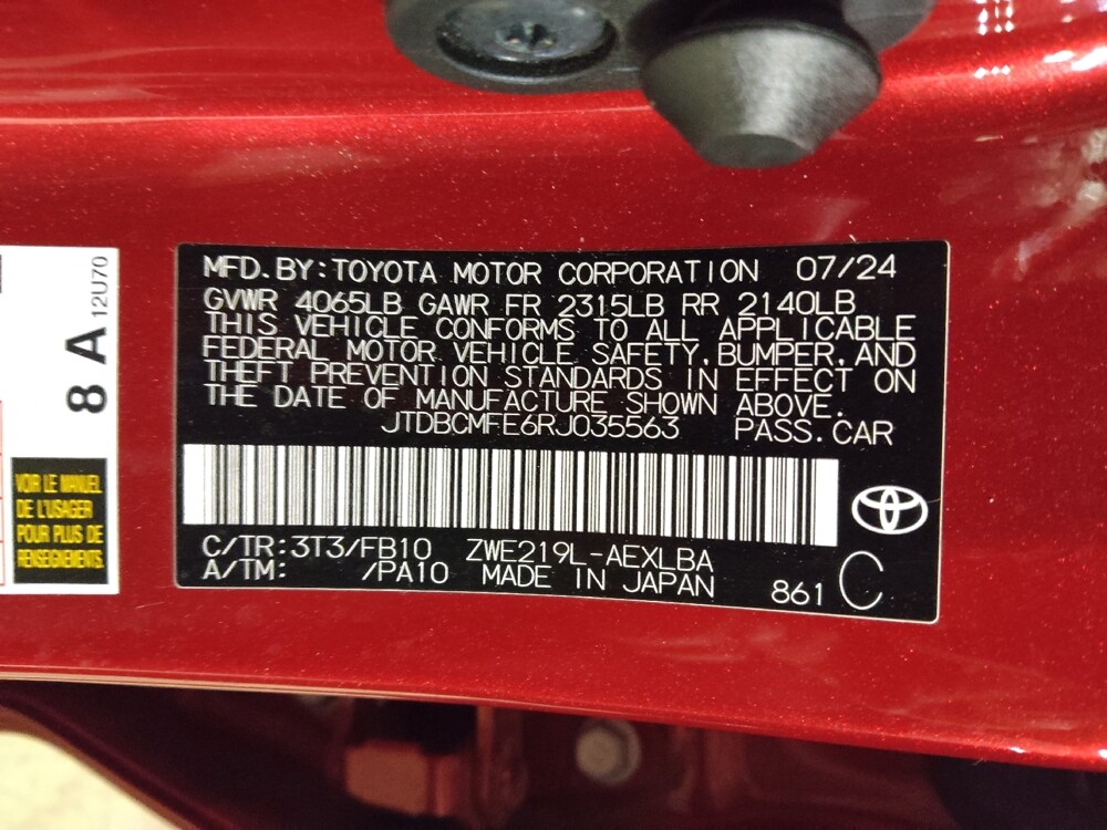 2024 Toyota Corolla in Lewisville, TX 75067 - 18145277 33