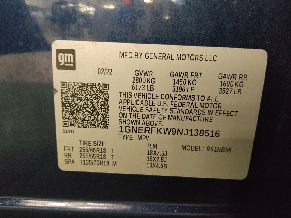 2022 Chevrolet Traverse in Fort Worth, TX 76116 - 18145284 33