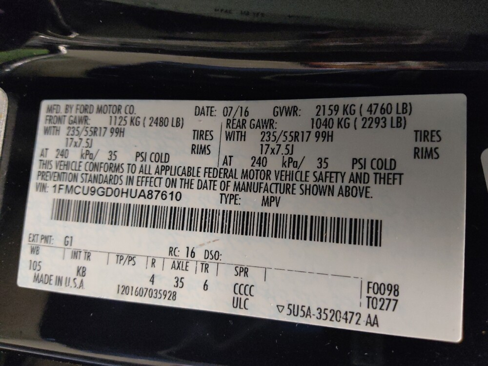 2017 Ford Escape in Albuquerque, NM 87123 - 18145296 33