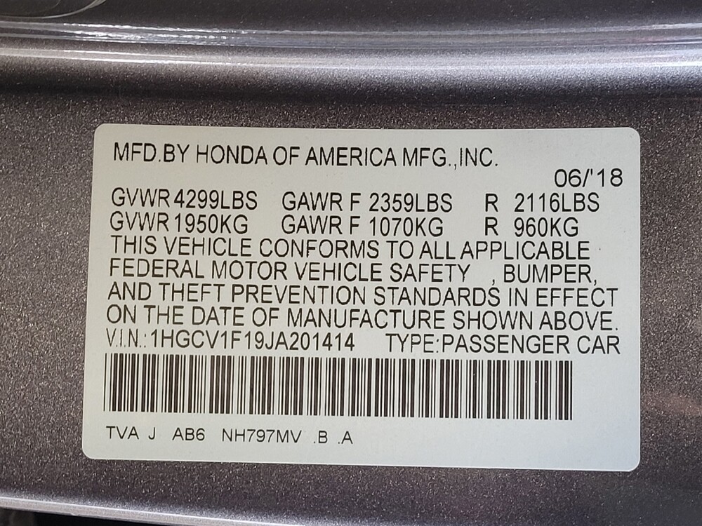 2018 Honda Accord in Mobile, AL 36606 - 18145335 33