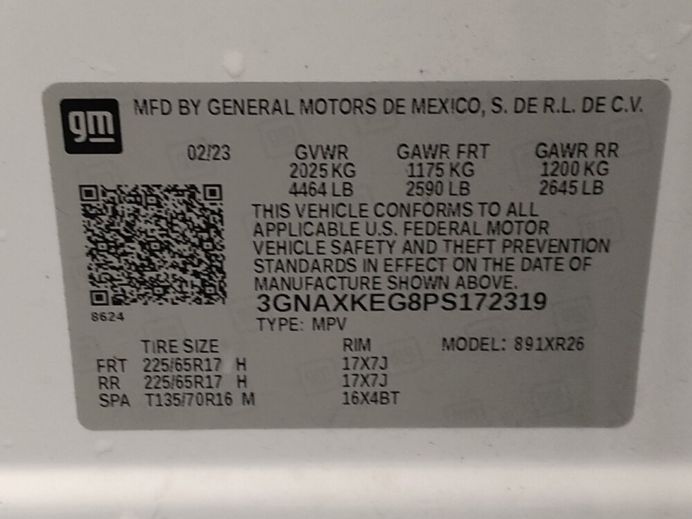 2023 Chevrolet Equinox in Gainesville, FL 32609 - 18145345 33