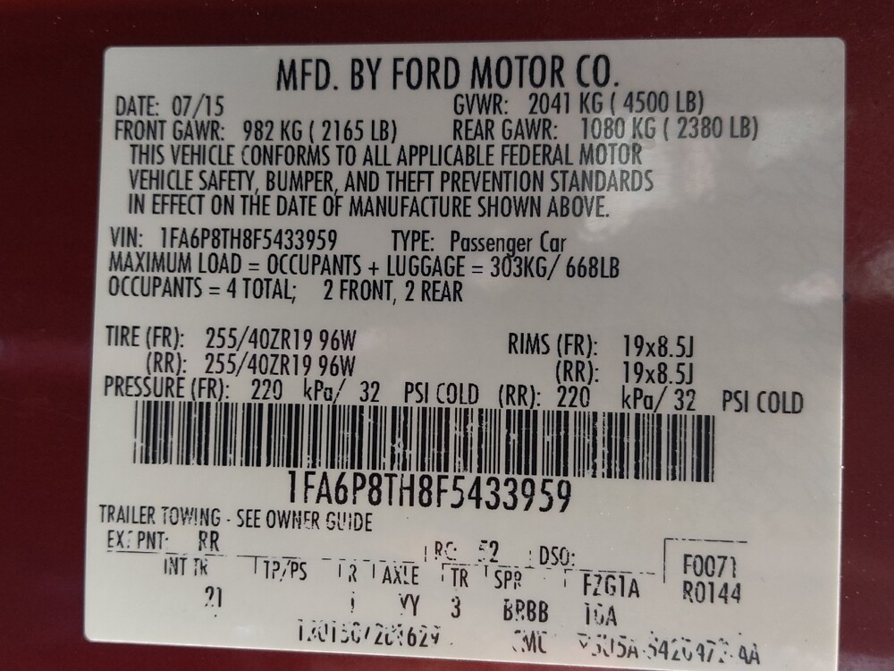 2015 Ford Mustang in Round Rock, TX 78664 - 18145360 33