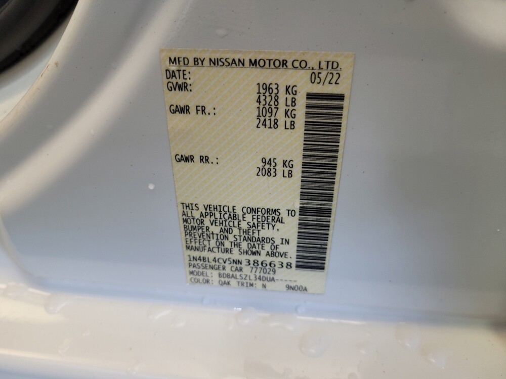 2022 Nissan Altima in Miamisburg, OH 45342 - 18145365 33