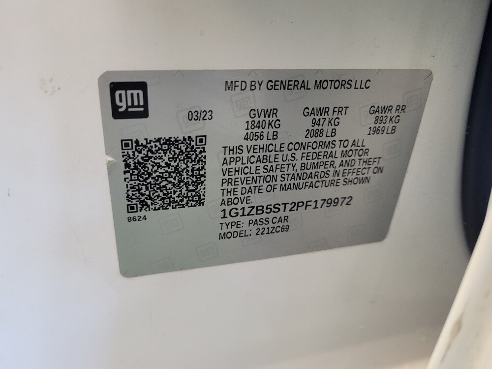 2023 Chevrolet Malibu in Maple Heights, OH 44137 - 18145384 33