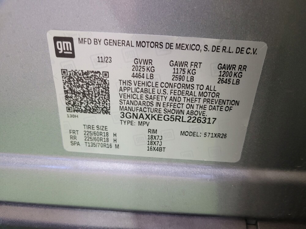 2024 Chevrolet Equinox in Maple Heights, OH 44137 - 18145387 33