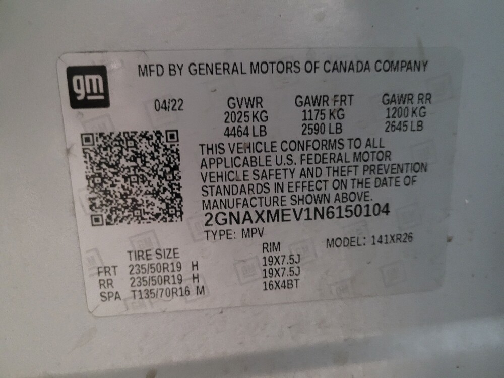 2022 Chevrolet Equinox in Temple Hills, MD 20746 - 18145392 33