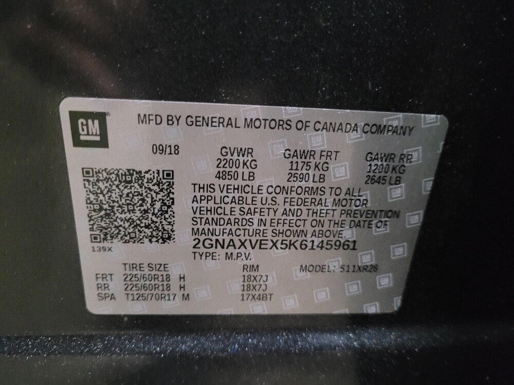 2019 Chevrolet Equinox in Chesapeake, VA 23320 - 18145406 33