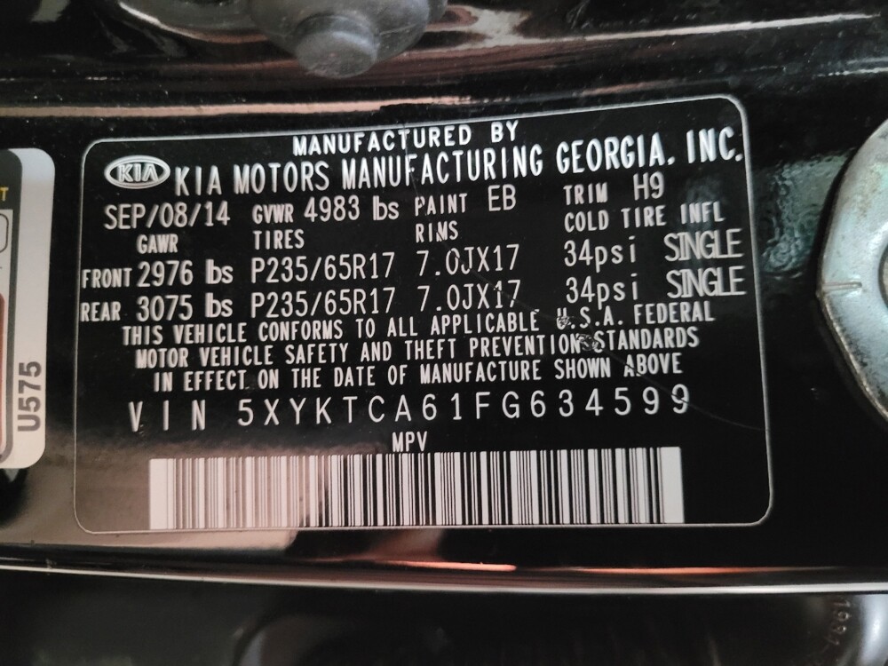 2015 Kia Sorento in New Castle, DE 19720 - 18145410 33