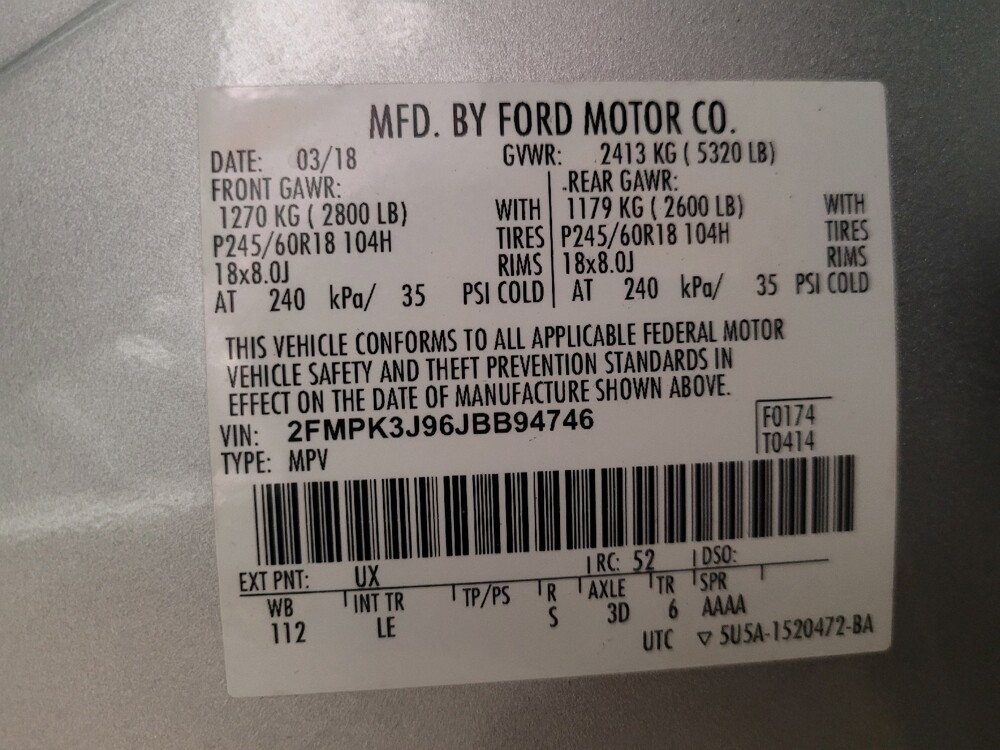 2018 Ford Edge in Mobile, AL 36606 - 18145441 33