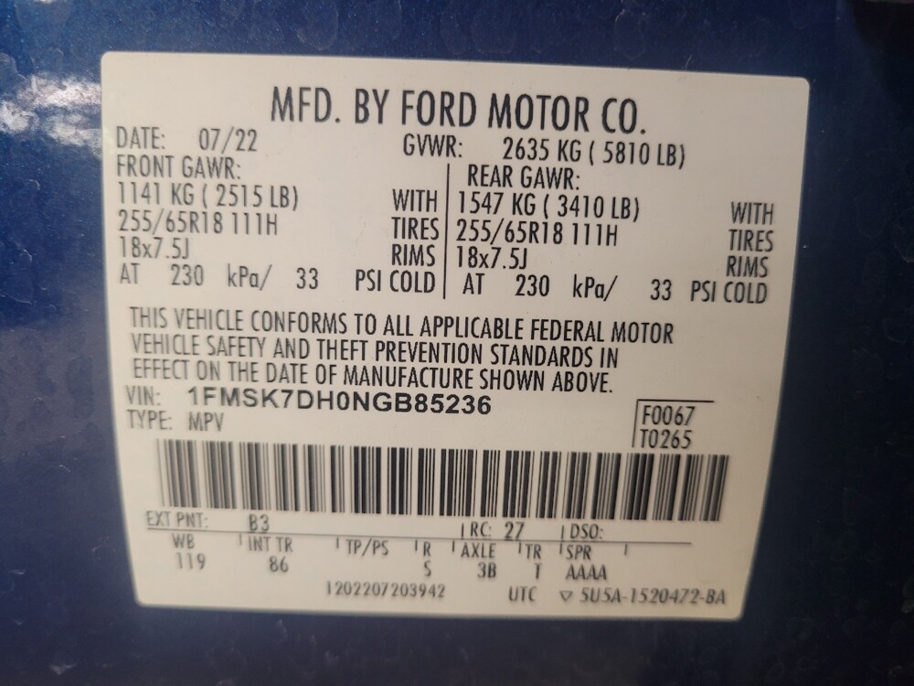 2022 Ford Explorer in Lakeland, FL 33815 - 18145495 33