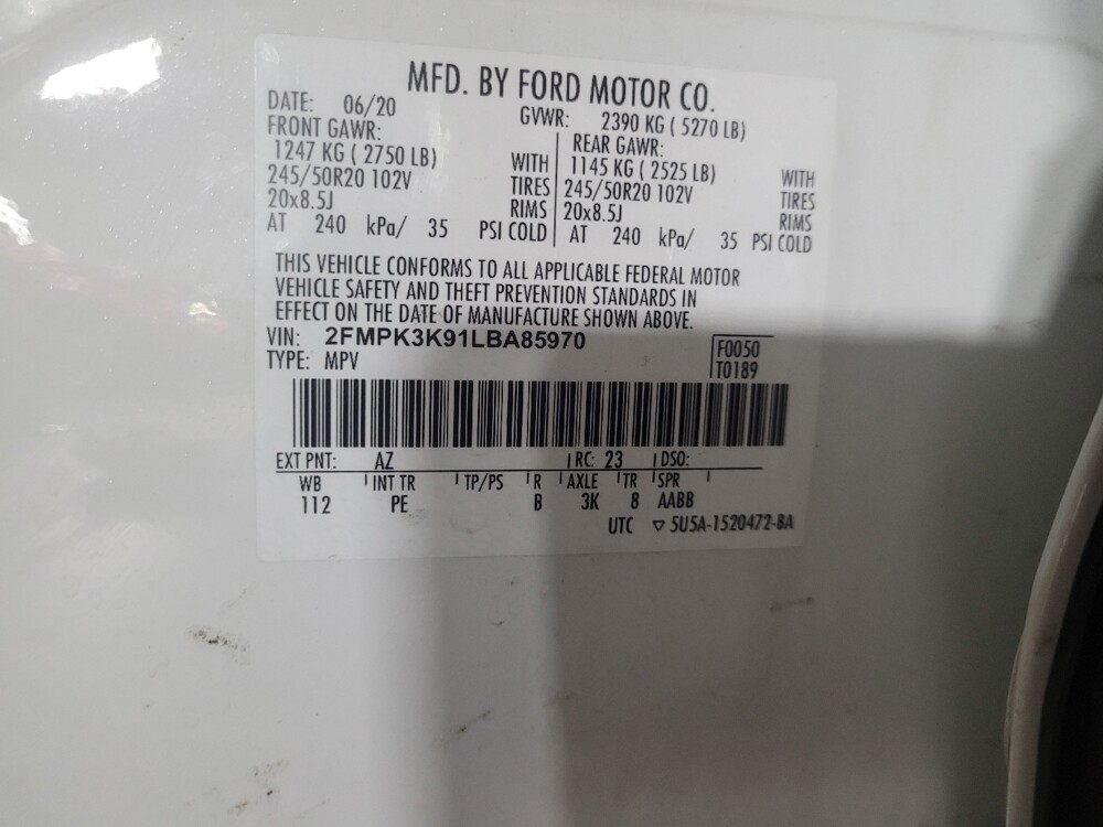 2020 Ford Edge in Columbus, GA 31909 - 18145602 33