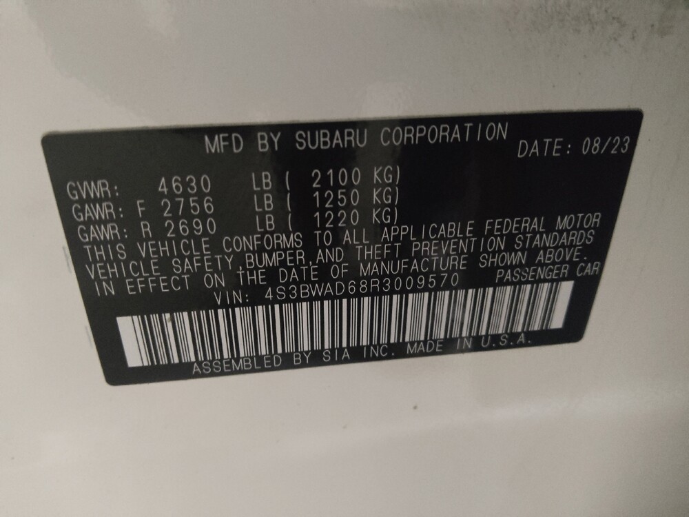 2024 Subaru Legacy in Chattanooga, TN 37421 - 18145610 33