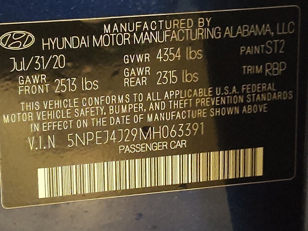 2021 Hyundai Sonata in Arlington, TX 76011 - 18145619 33