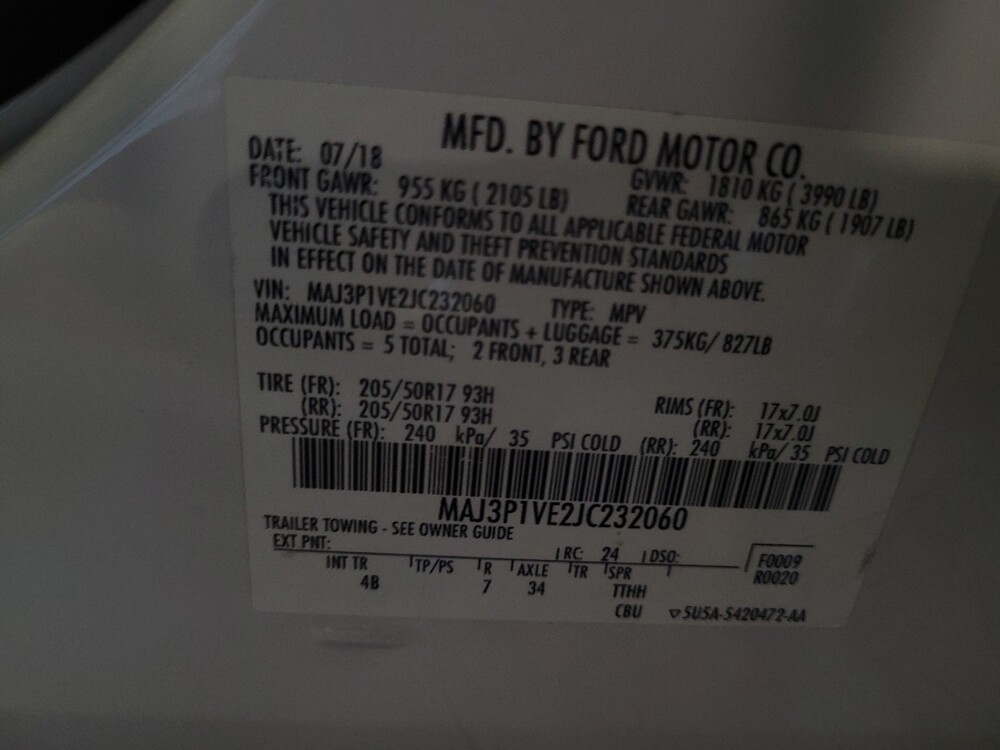 2018 Ford EcoSport in Clearwater, FL 33764 - 18145627 33