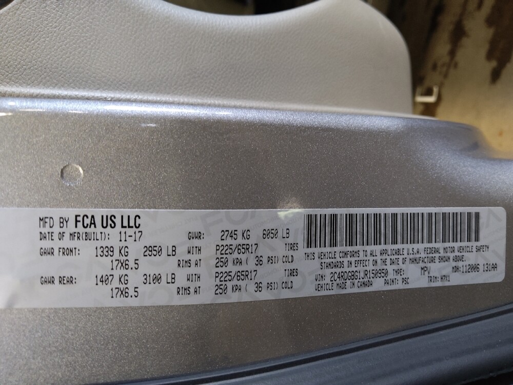 2018 Dodge Grand Caravan in Morrow, GA 30260 - 18145631 33