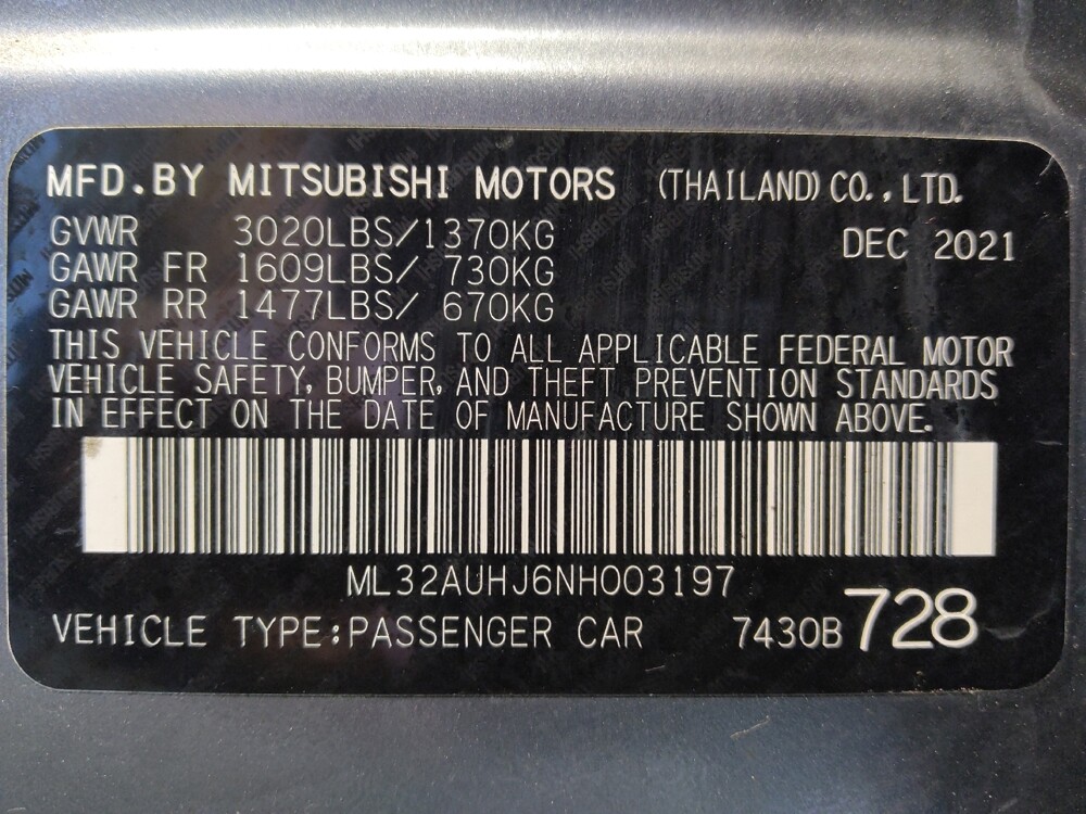 2022 Mitsubishi Mirage in Round Rock, TX 78664 - 18145717 33