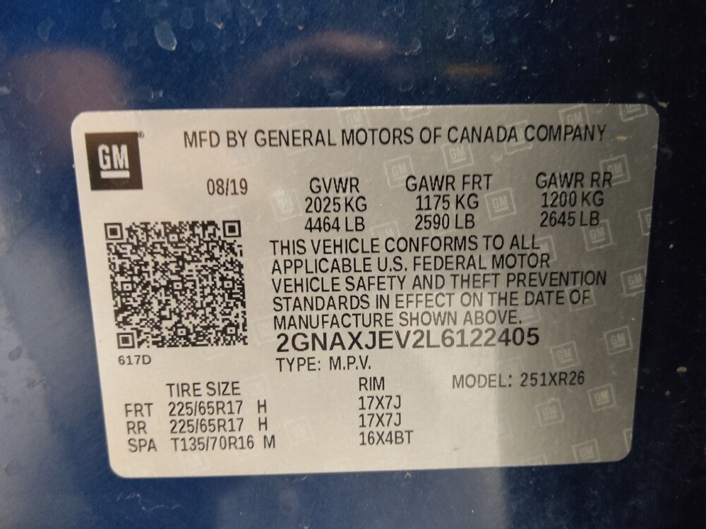 2020 Chevrolet Equinox in Columbus, OH 43228 - 18145725 33
