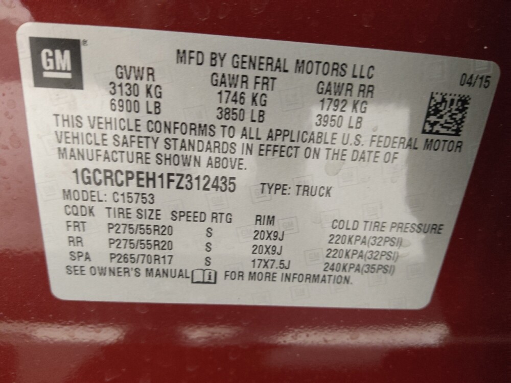 2015 Chevrolet Silverado 1500 in St. Louis, MO 63136 - 18145732 33
