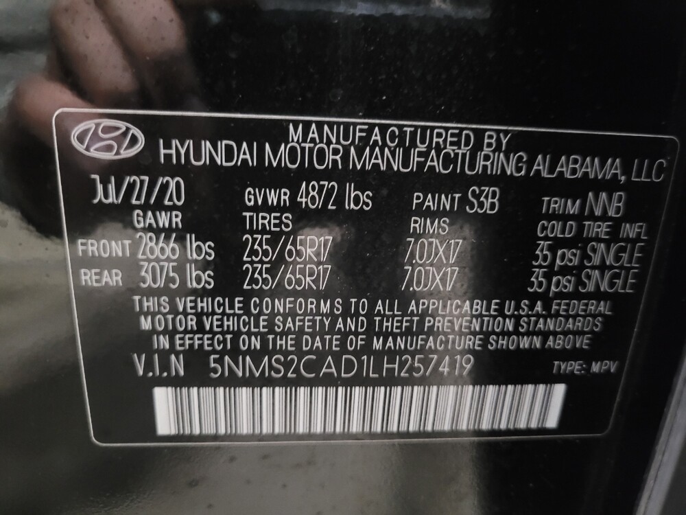 2020 Hyundai Santa Fe in New Castle, DE 19720 - 18145740 33