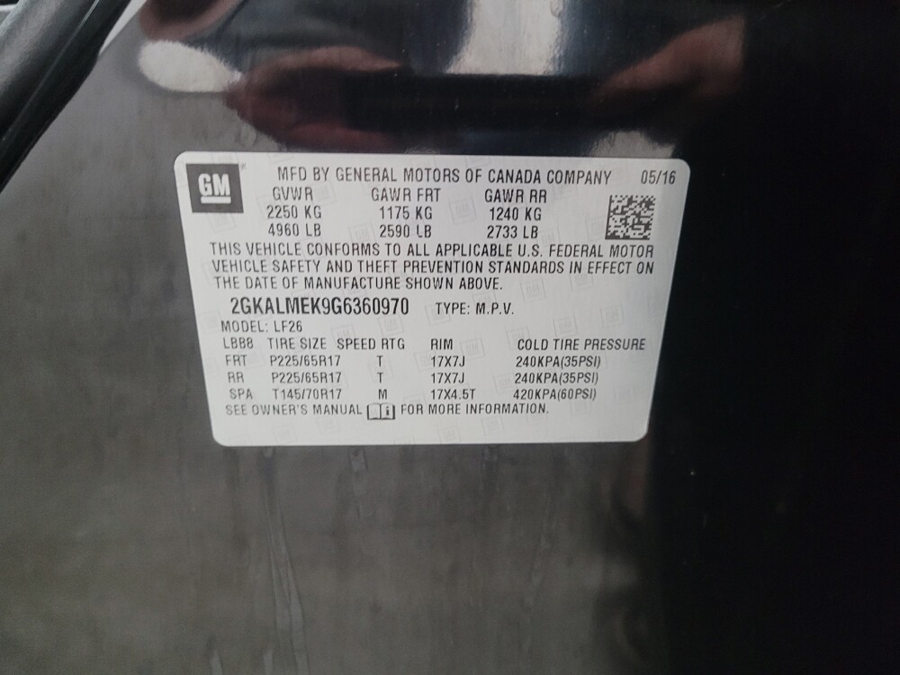 2016 GMC Terrain in Mishawaka, IN 46545 - 18145787 33