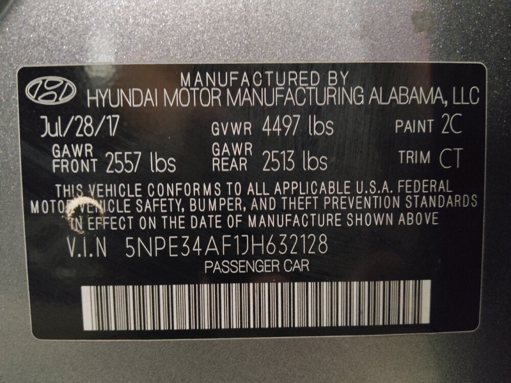 2018 Hyundai Sonata in Jacksonville, FL 32210 - 18145794 33