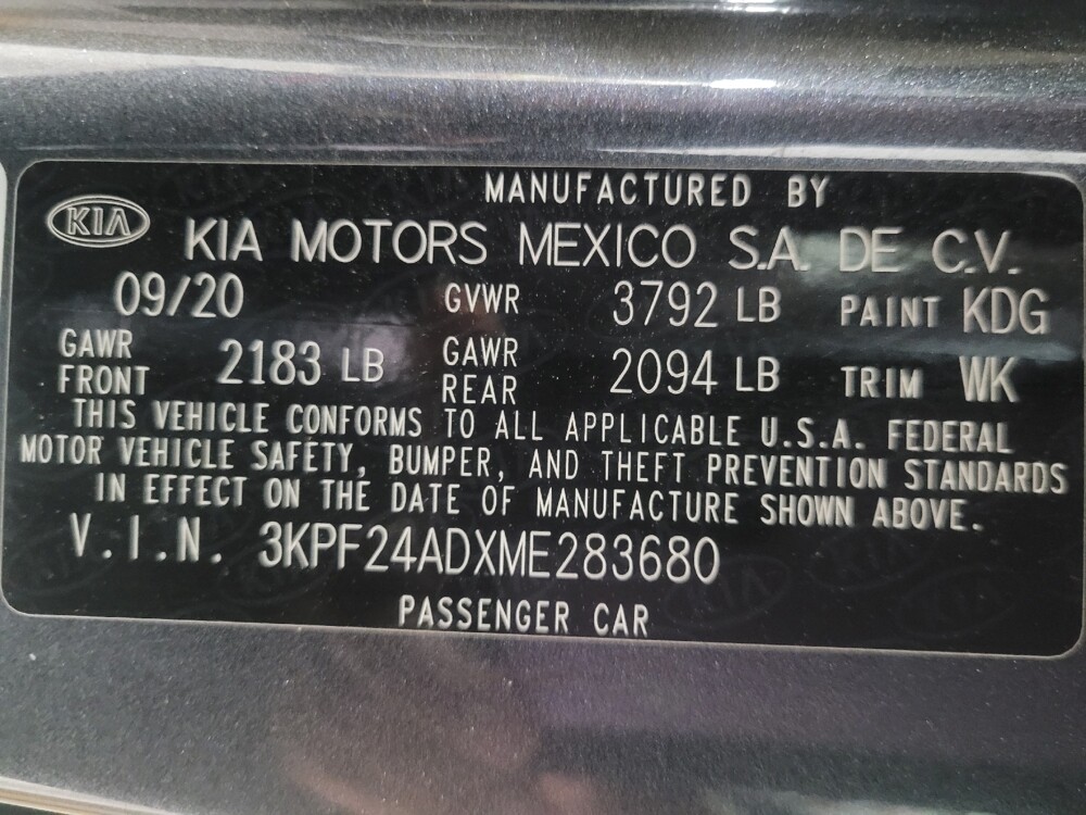 2021 Kia Forte in Union City, GA 30291 - 18145841 33