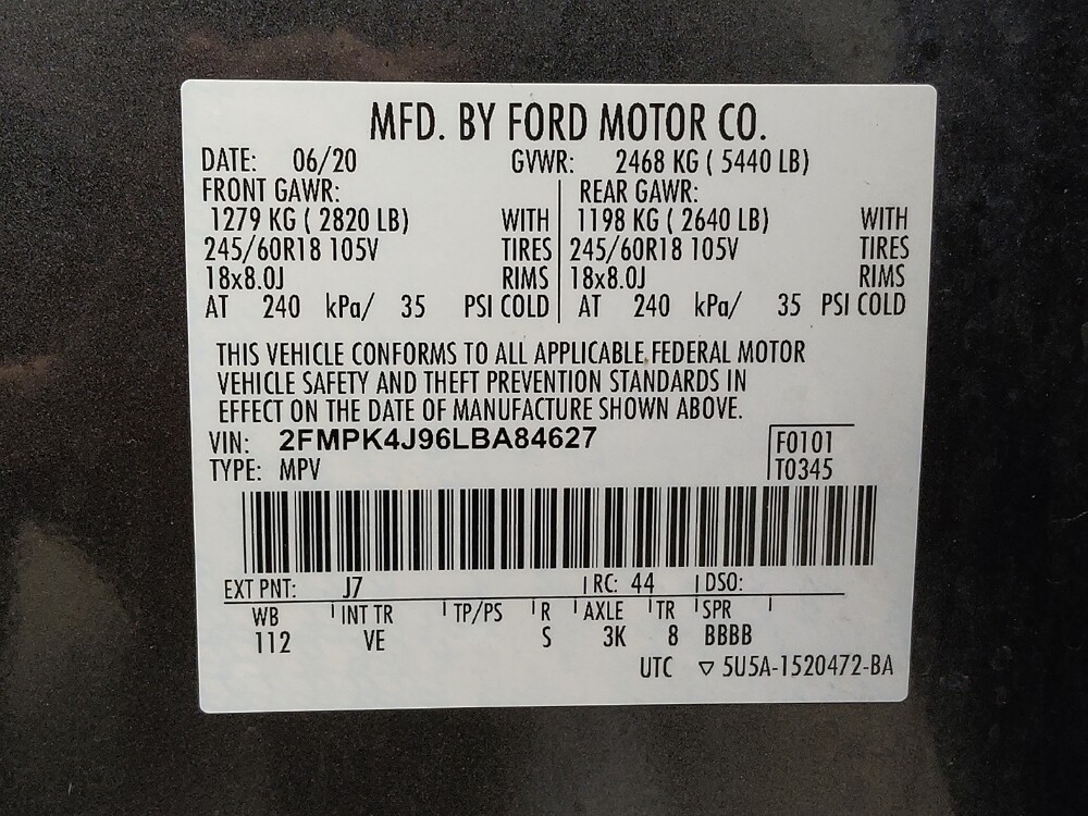 2020 Ford Edge in Fairfield, OH 45014 - 18145874 33
