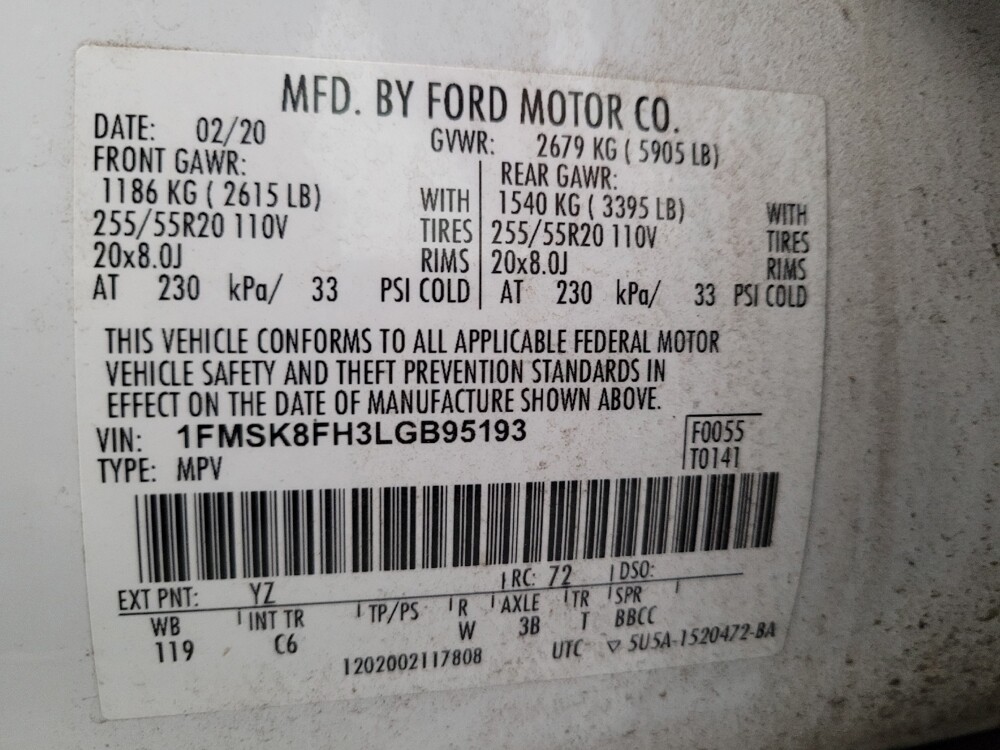 2020 Ford Explorer in Riverside, CA 92504 - 18145891 33