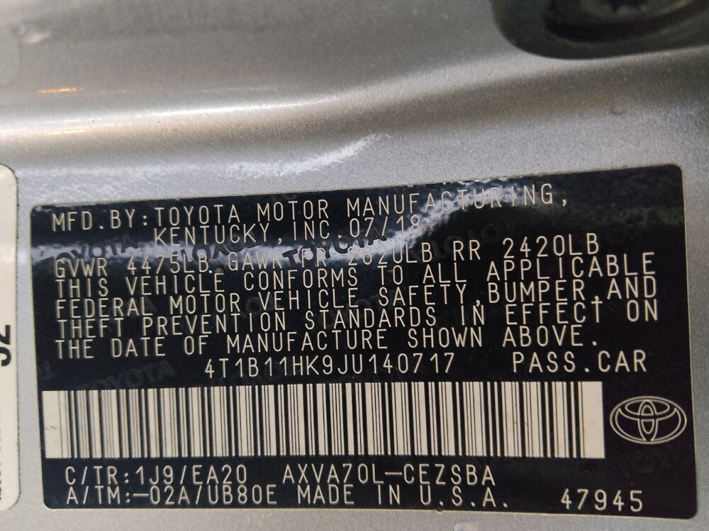 2018 Toyota Camry in Marietta, GA 30062 - 18146020 33