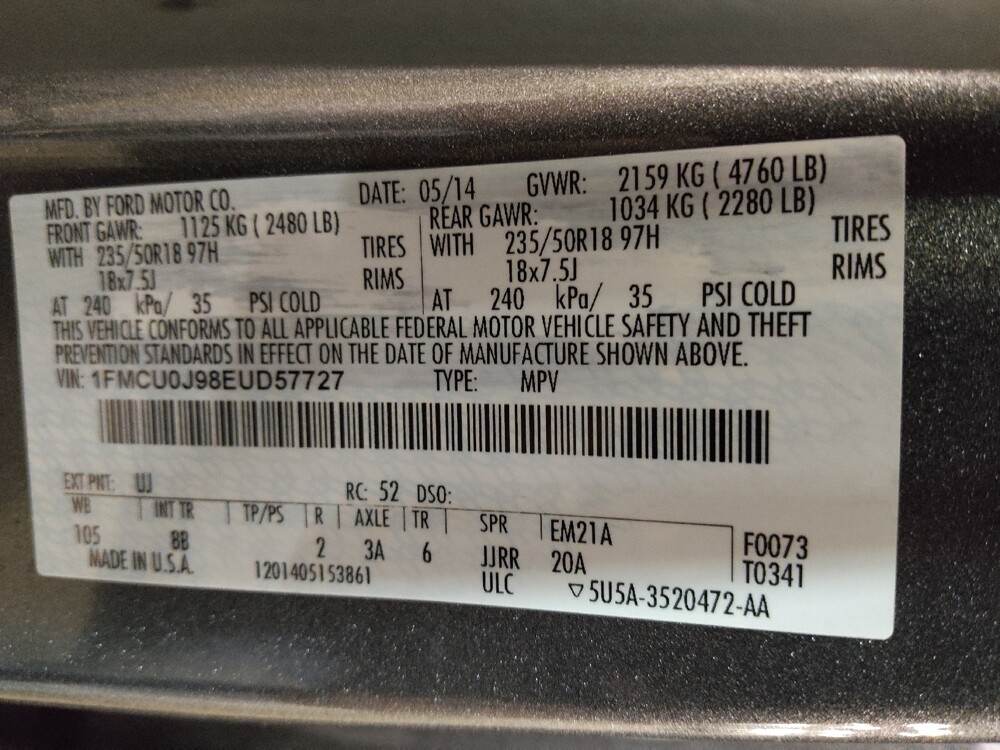 2014 Ford Escape in Live Oak, TX 78233 - 18146031 33